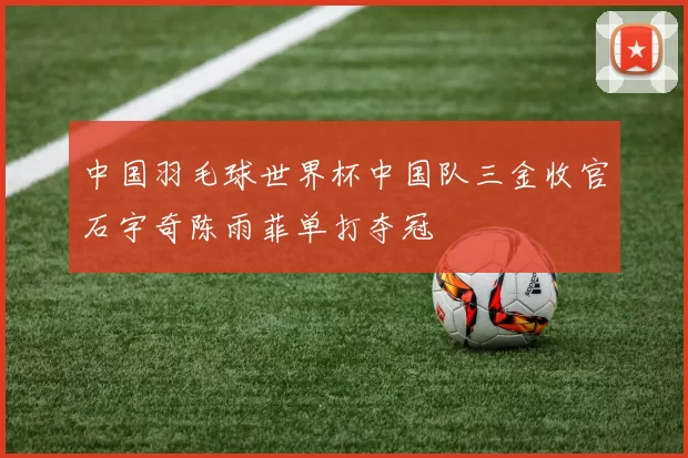 中国羽毛球世界杯中国队三金收官石宇奇陈雨菲单打夺冠